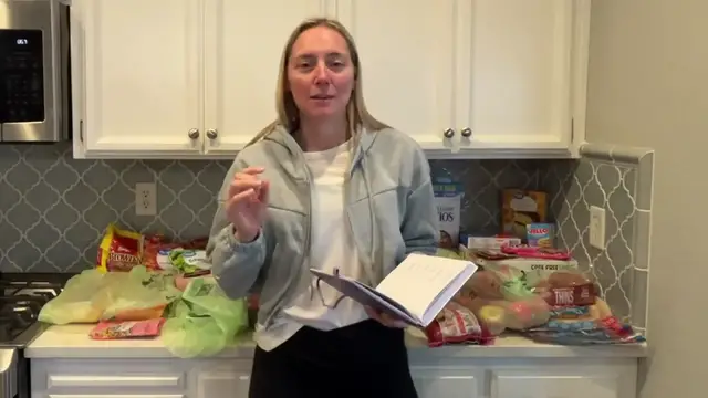 Video thumbnail for Realistic Walmart Grocery Haul for My Family of 4   Meal Plan   Molly Purcell   Molly Makes it Easy(720P HD) 9