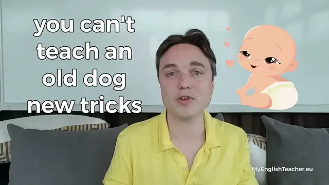 Video thumbnail for You can't teach an old dog new tricks meaning
