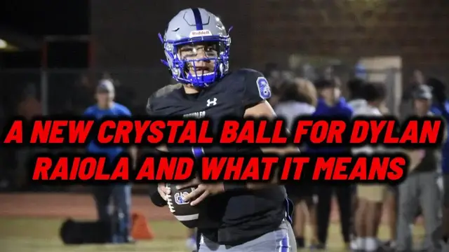 Video thumbnail for Reacting to Dylan Raiola Crystal Ball for Nebraska Football