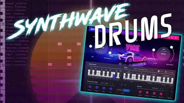 Video thumbnail for How To Create Synthwave Drums, Fast