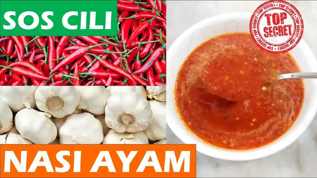 Video thumbnail for Resepi Sos Cili Nasi Ayam