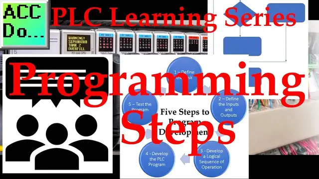 Video thumbnail for PLC Learning Series – Programming Steps