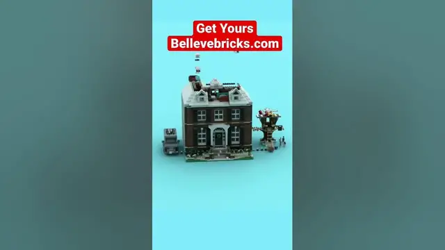 Video thumbnail for #LEGO Home Alone McCallister Mansion alt build by @Brick Artisan #homealone #legocity #legomoc