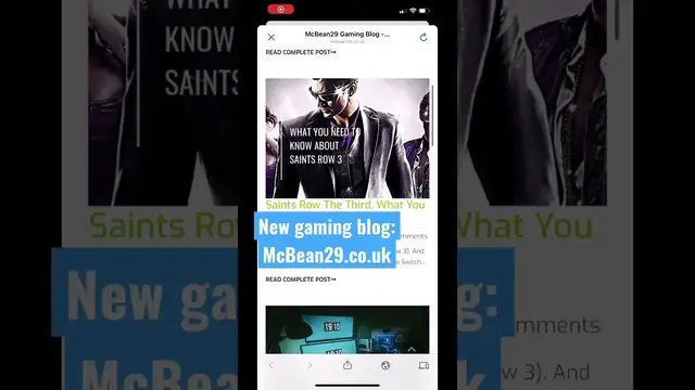 Video thumbnail for New Gaming blog - #shorts