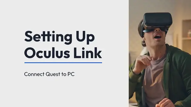Video thumbnail for How to Set up Oculus Link