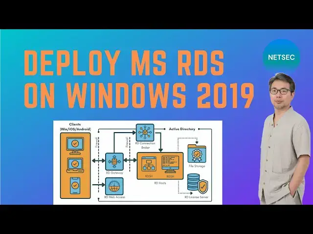 'Video thumbnail for MS RDS Deployment on Windows Server 2019 with RD Gateway, Web Client to Access RemoteApps Anywhere'