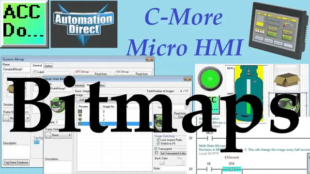 Video thumbnail for C-More Micro HMI Object Bitmap Image