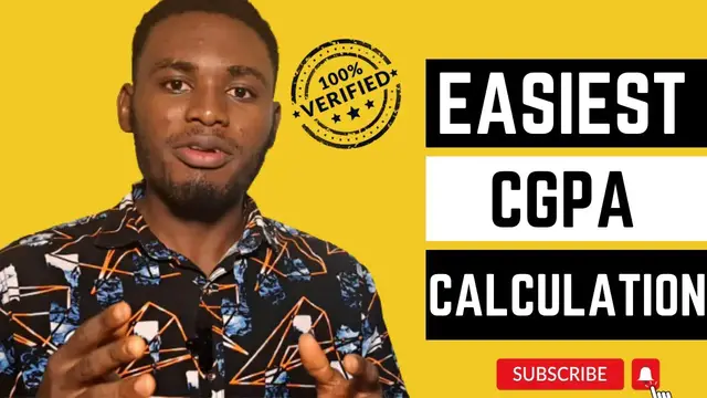 Video thumbnail for Easiest and Quick Method to Calculate Your CGPA in the University