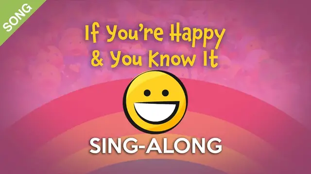 Video thumbnail for If You're Happy and You Know it [SONG] | Children Songs Sing-Along with Lyrics