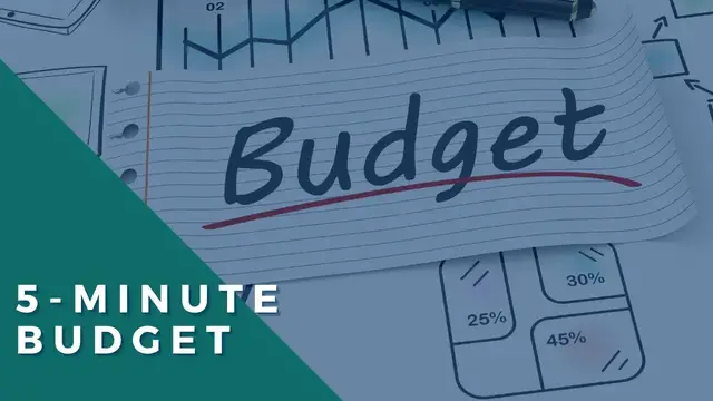 Video thumbnail for 5 MINUTE BUDGET: How to Create a Simple Budget Using Google Sheets