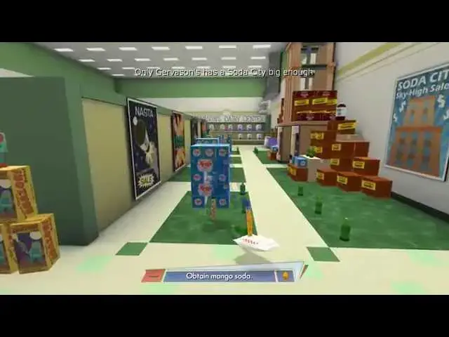 Video thumbnail for Octodad: Dadliest Catch - Gervason's Grocery: Acquire Mango Soda & The Perfect Apple, Spaceship