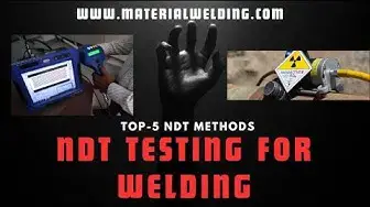Video thumbnail for Training on NDT Testing for Welding- Top-5 NDT methods