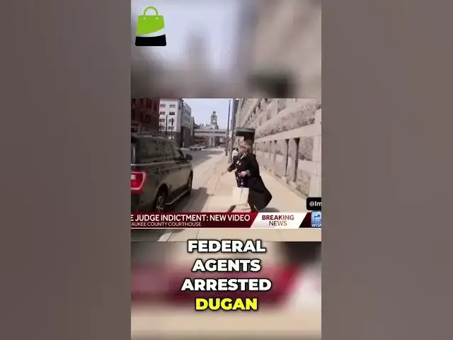 'Video thumbnail for Judge Dugan: Federal Agents Arrest and Courtroom Obstruction #shorts'