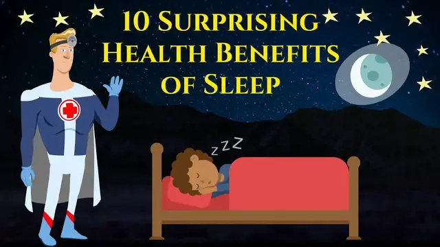 Video thumbnail for 10 Surprising Health Benefits of Sleep | Importance of Sleep.