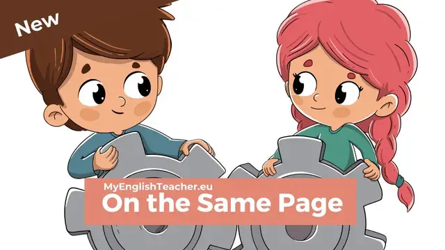 Video thumbnail for On the Same Page [Idiom] 👉