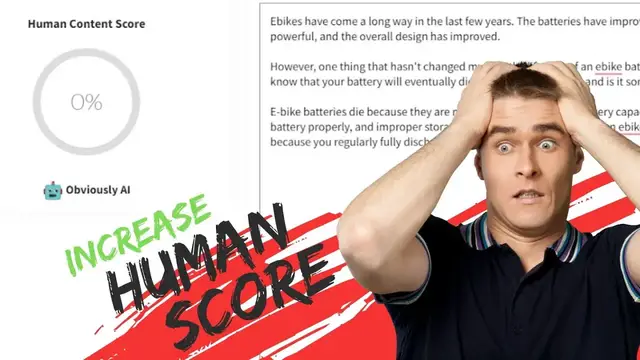 Video thumbnail for How To Create AI Blog Posts That Are Not AI Detectable