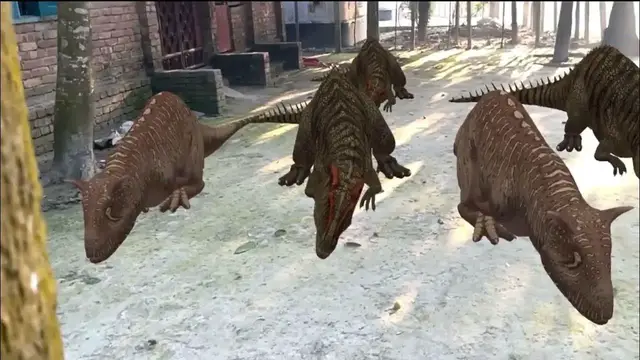 Video thumbnail for Funny T-Rex Chase Jurassic World Dinosaur Fan Action