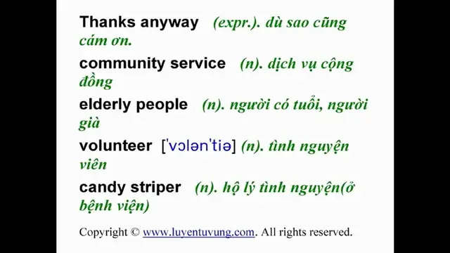 Video thumbnail for Learn English Vocabulary - Grade 7 - Unit 06 - Lesson 03