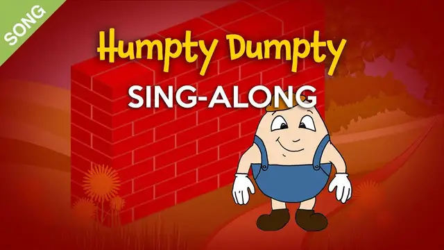 Video thumbnail for Humpty Dumpty [SONG] | Nursery Rhyme Sing-Along with Lyrics