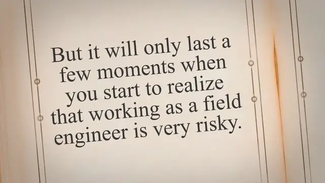 'Video thumbnail for How does it feel to be a field engineer?'