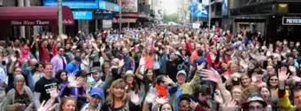'Video thumbnail for Are You A Fan? Walk the Streets of the 29th Annual Broadway Flea Market!'