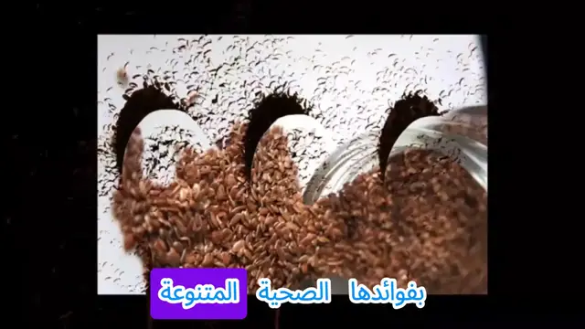 Video thumbnail for بذور الكتان: 10 أسرار مذهلة ستغير نظرتك للصحة!