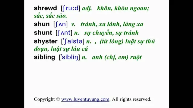 Video thumbnail for Essential Words for the GRE - Lesson 122