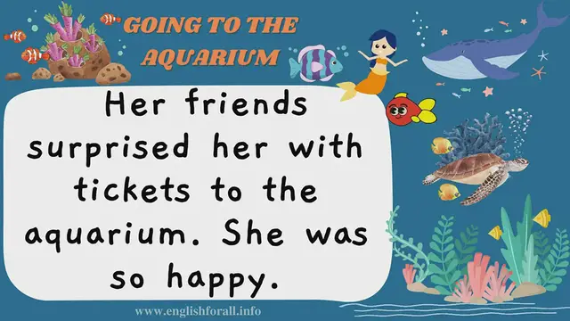 Video thumbnail for English Listen and Practice | GOING TO THE AQUARIUM