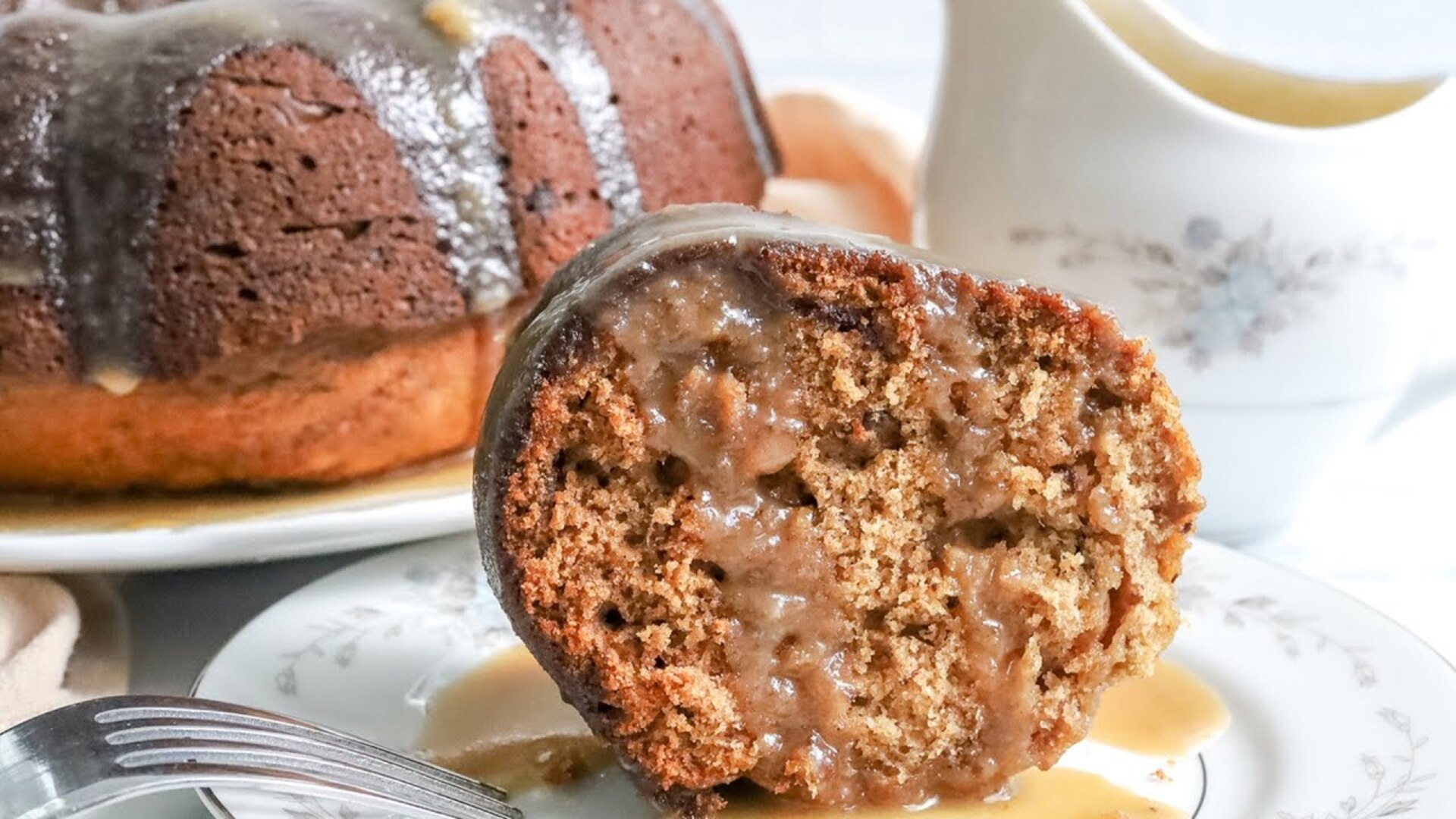 Video thumbnail for Sticky Toffee Pudding Bundt Cake Recipe