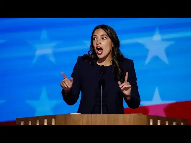 Video thumbnail for AOC Humiliated On DNC Stage - She Looked Ridiculous