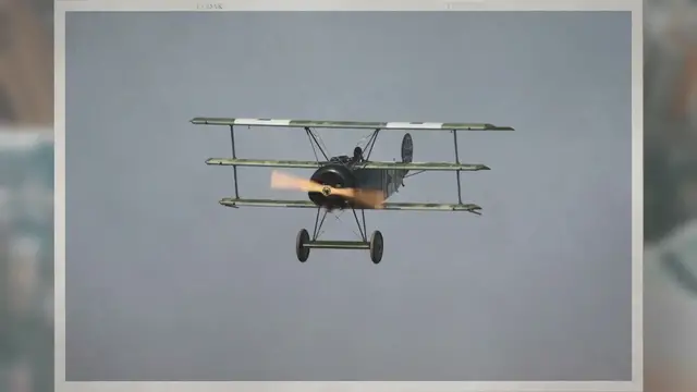 Video thumbnail for Fokker Dr1 Triplane - History Learning Site