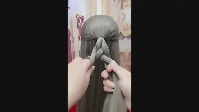 Video thumbnail for Hairstyles tutorial,  hairstyles for long hair, Medium hair styles⁤-09