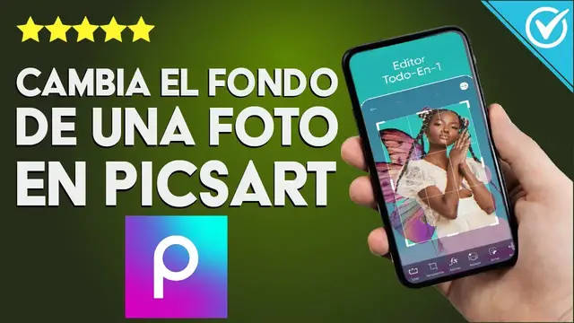 Video thumbnail for ¿Cómo cambiar o borrar el fondo de una foto con PICSART como un profesional?