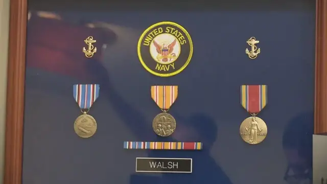 Video thumbnail for Area WWII Vet Honored
