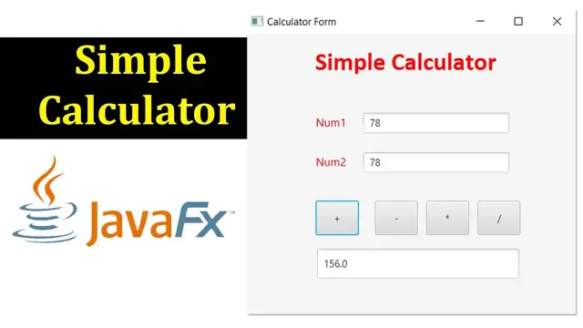 Video thumbnail for Simple Calculator in JavaFx