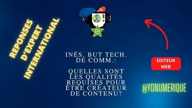 Video thumbnail for Quelles sont les qualités requises pour être créateur de contenu?