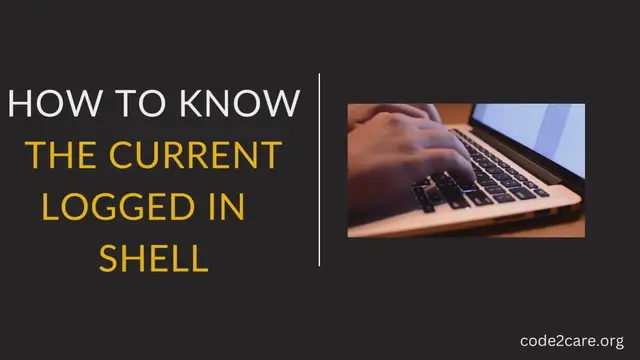 Video thumbnail for How to know the current logged in shell name using Terminal