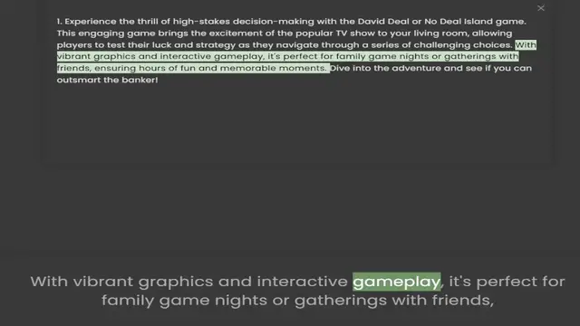 Video thumbnail for This engaging game brings the excitement of the popular TV show to your living room, allowing players to test their luck and strategy as they navigate through a series of challenging choices. With vibrant graphics and interactive gameplay