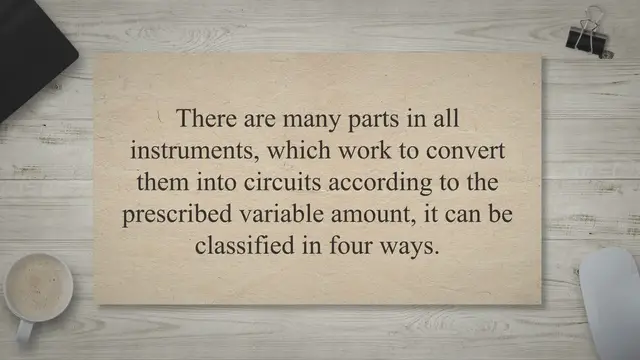Video thumbnail for Functions and Elements of the Instruments