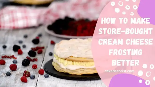 Video thumbnail for How To Make Store-Bought Cream Cheese Frosting Better