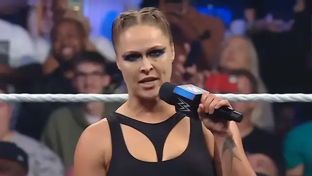 Video thumbnail for Ronda Rousey Takes A Shot At WWE