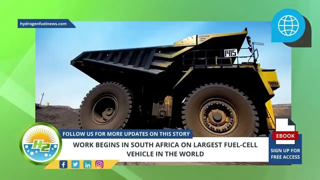 Video thumbnail for German - WORK BEGINS IN SOUTH AFRICA ON LARGEST FUEL CELL VEHICLE IN THE WORLD