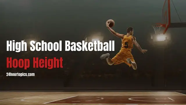 Video thumbnail for What is The Height of High School Basketball Hoop Height | Basketball Facts