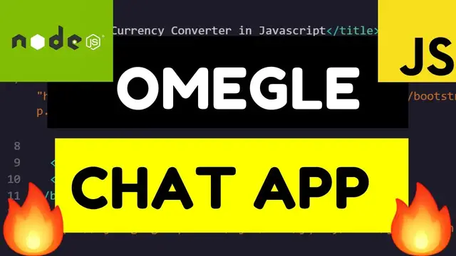 Video thumbnail for Build a Omegle Website Clone in Node.js Express & Socket.io Full Project (Part-1) Demo