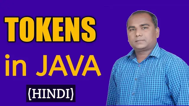 Video thumbnail for JAVA Tokens in Hindi | JAVA Programming