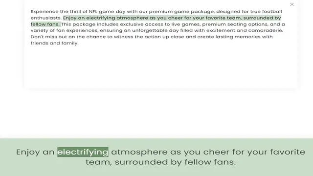 Video thumbnail for enthusiasts. Enjoy an electrifying atmosphere as you cheer for your favorite team, surrounded by fellow fans. This package includes exclusive access to live games, premium seating options, and a variety of fan experiences, ensuring an unf