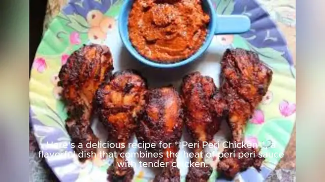 'Video thumbnail for peri peri chicken recipe'