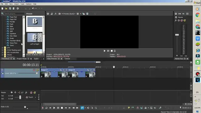 Video thumbnail for Sony Vegas Pro: Learn How To Add Transition In Sony Vegas Pro