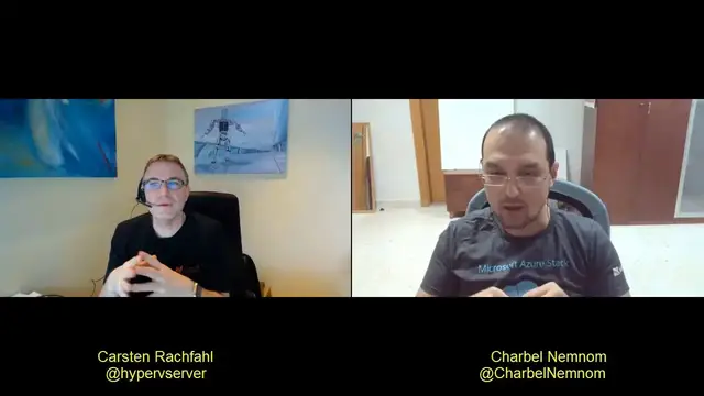 Video thumbnail for Hyper V Amigos Podcast Episode 4 - Hyper-V Cookbook