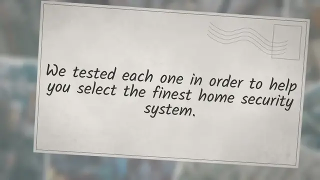 Video thumbnail for 5 Best Home Security Systems of 2022